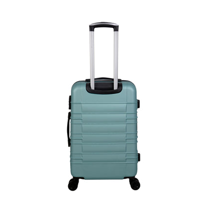 Santino Pink G 360° Hard Double Wheel Suitcase - ASAV8001G