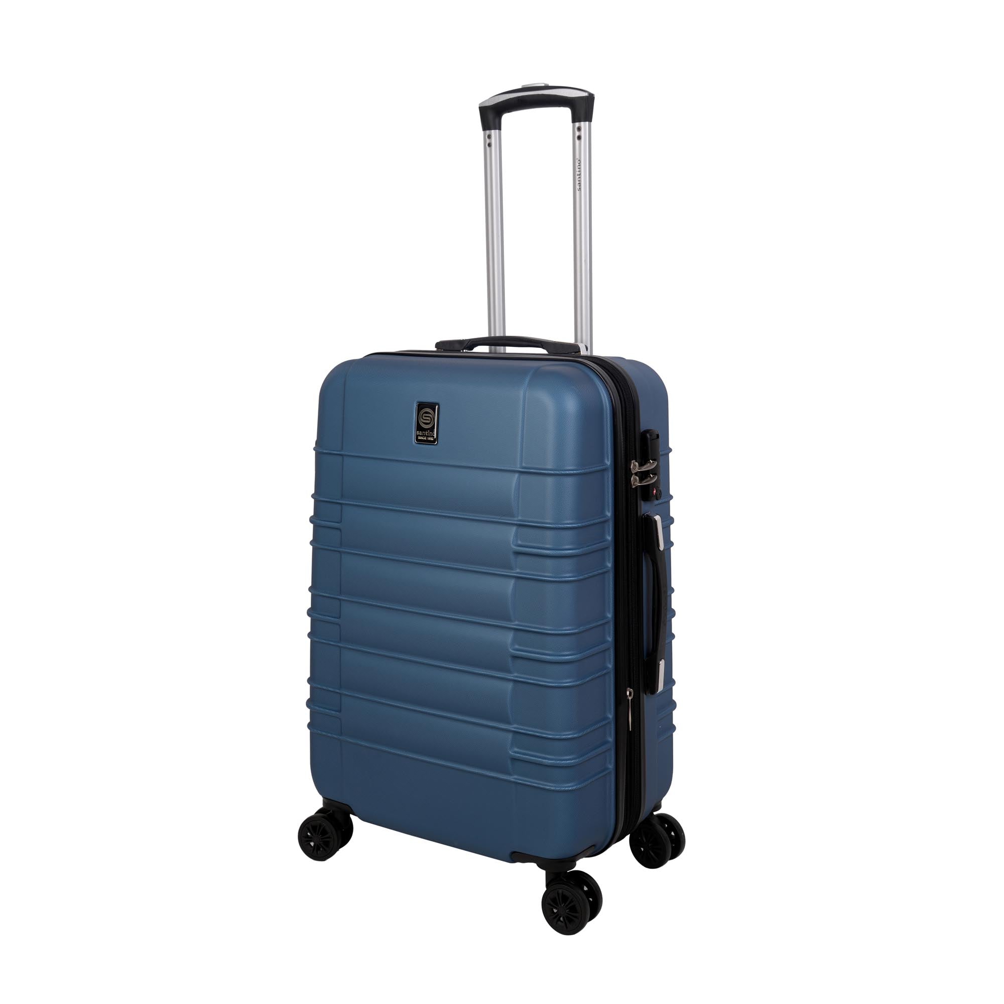 Santino Pink G 360° Hard Double Wheel Suitcase - ASAV8001G