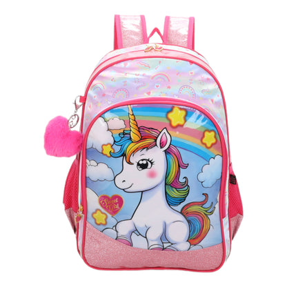Sweet Girl Unicorn Backpack by Santino - SGM22U - Pink