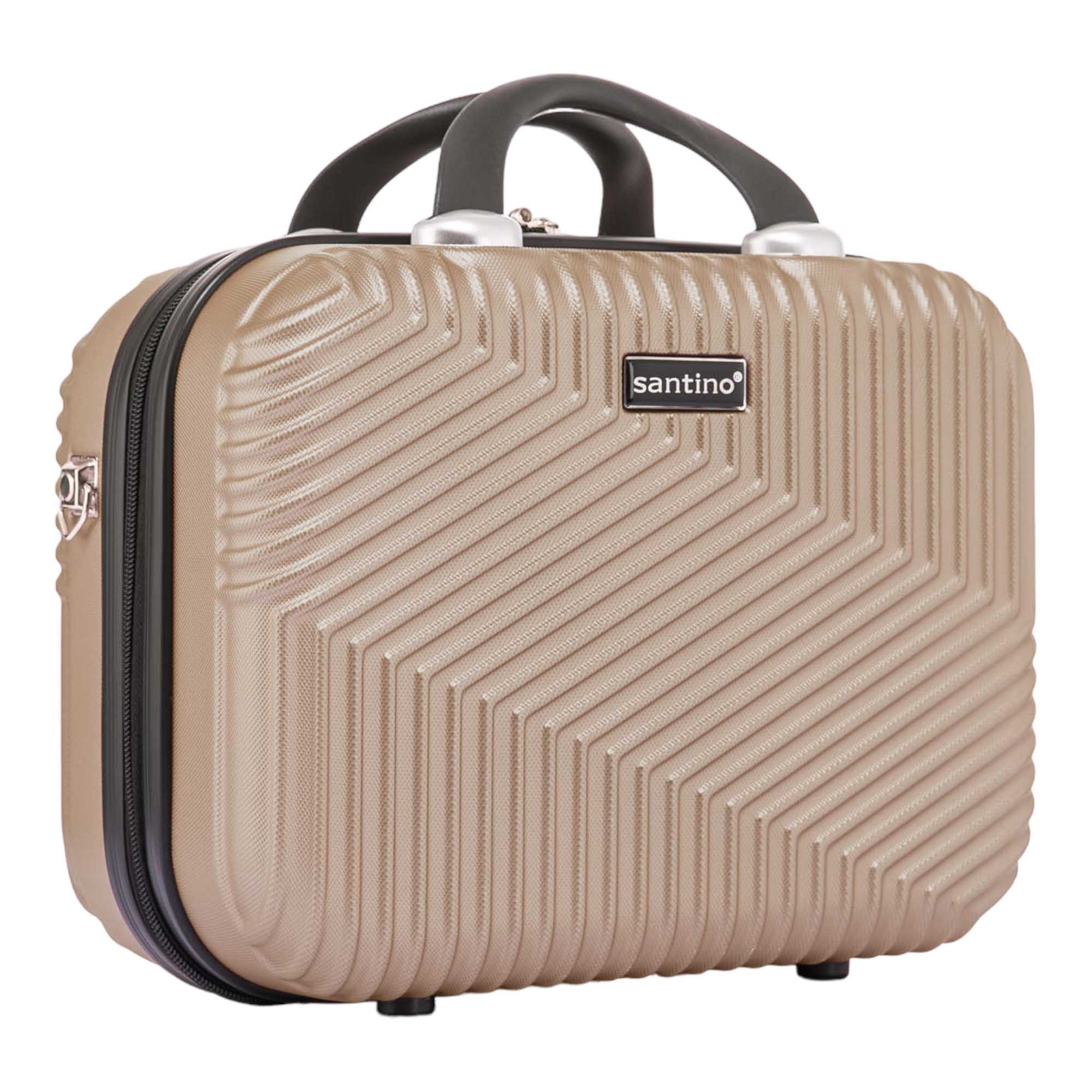 Santino P Geometric Rigid Toiletry Bag ASAF7003P