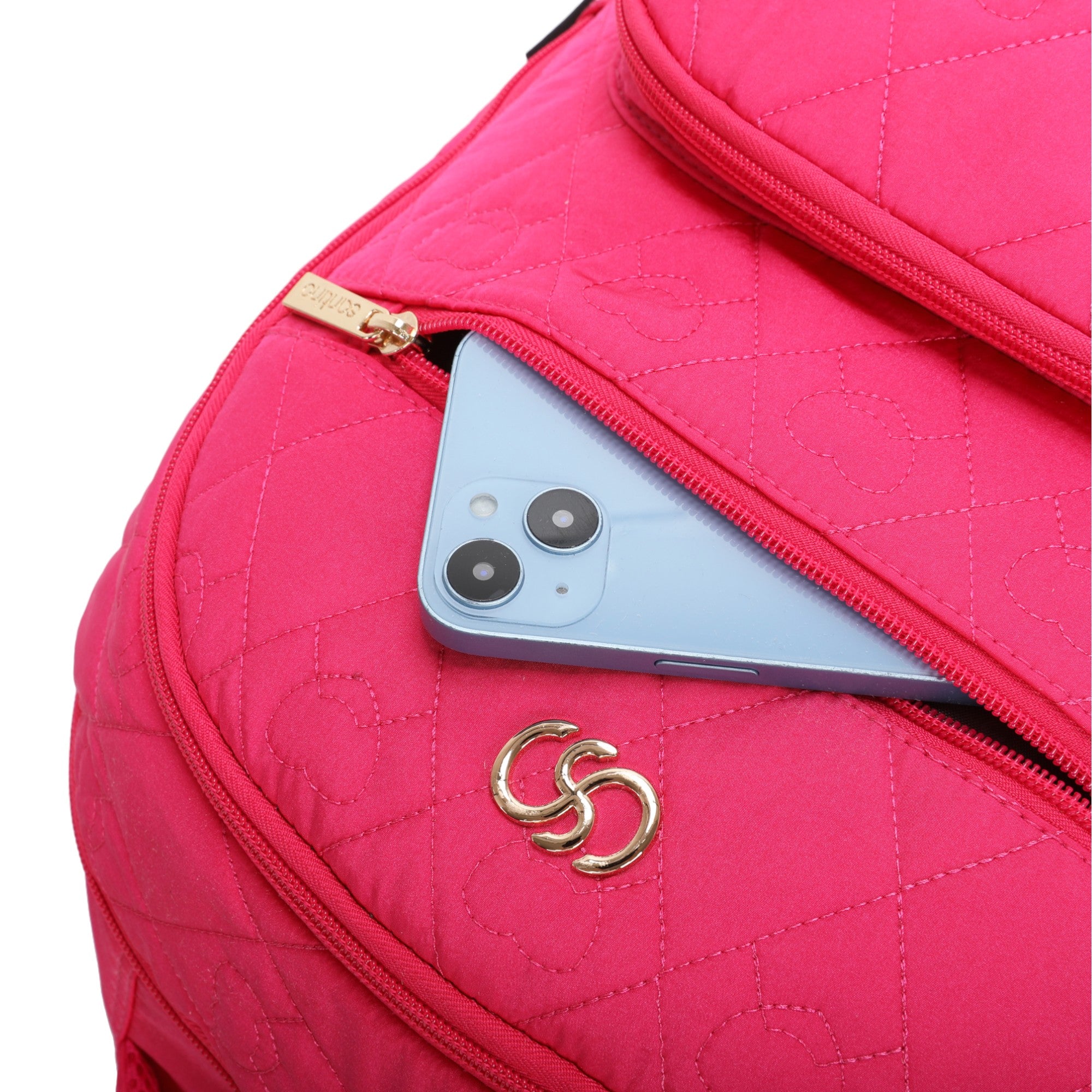 Cairo Notebook Backpack With Wheels Santino SAC200U Pink