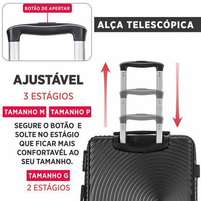 Santino 360° Tokyo Hardside Suitcase