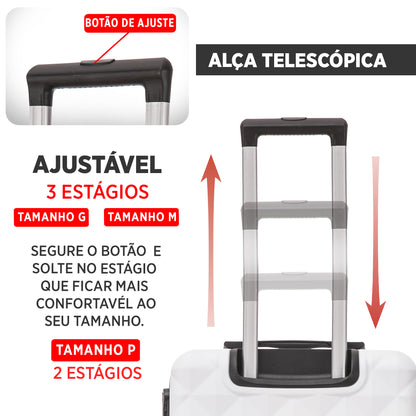 Madrid Rigid 360º Santino Carry-On Suitcase - ABEV501P
